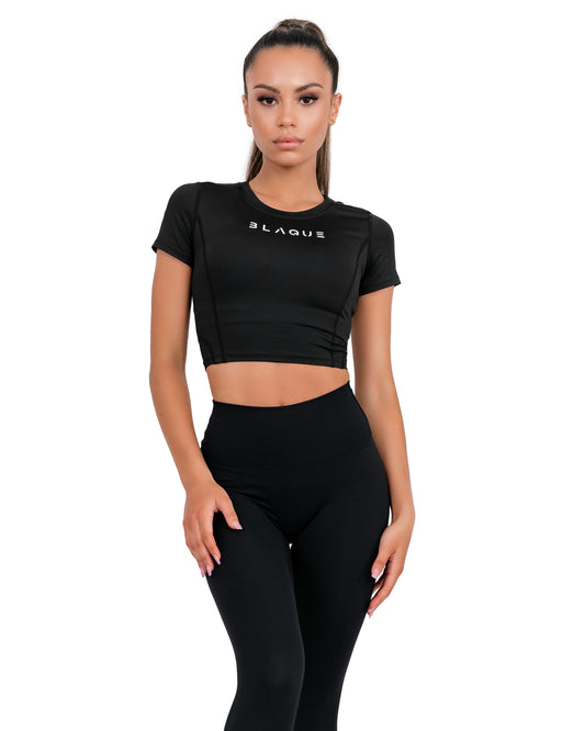 Release Crop t-shirt - Black