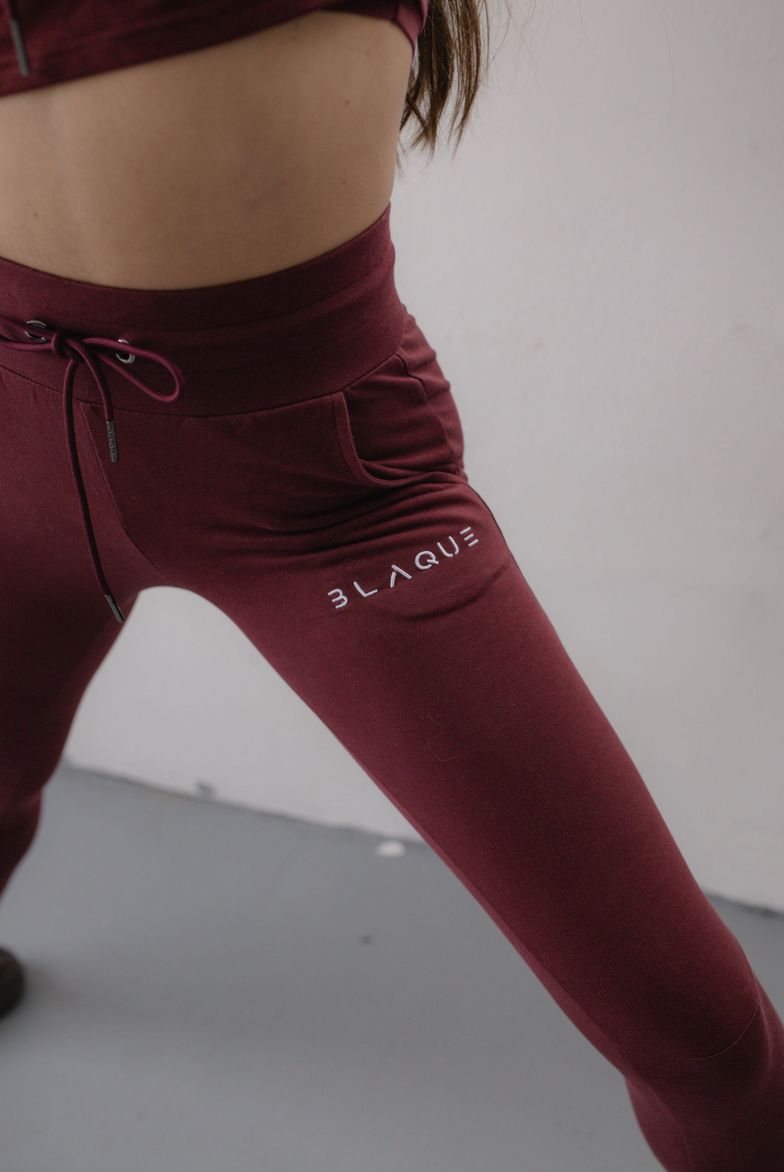 Evolution Joggers in Burgundy