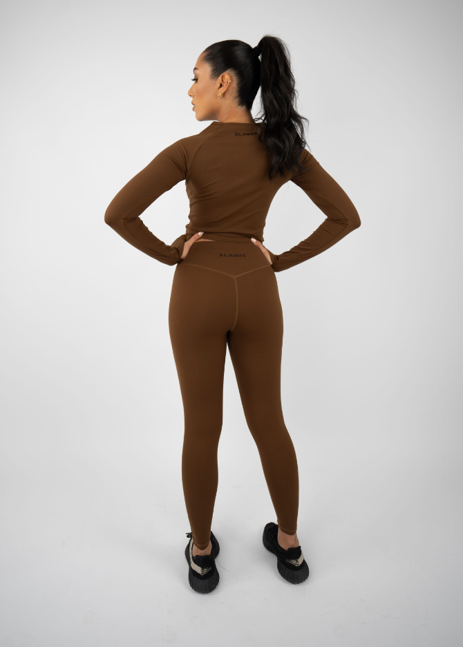 Enhance Leggings - Sepia